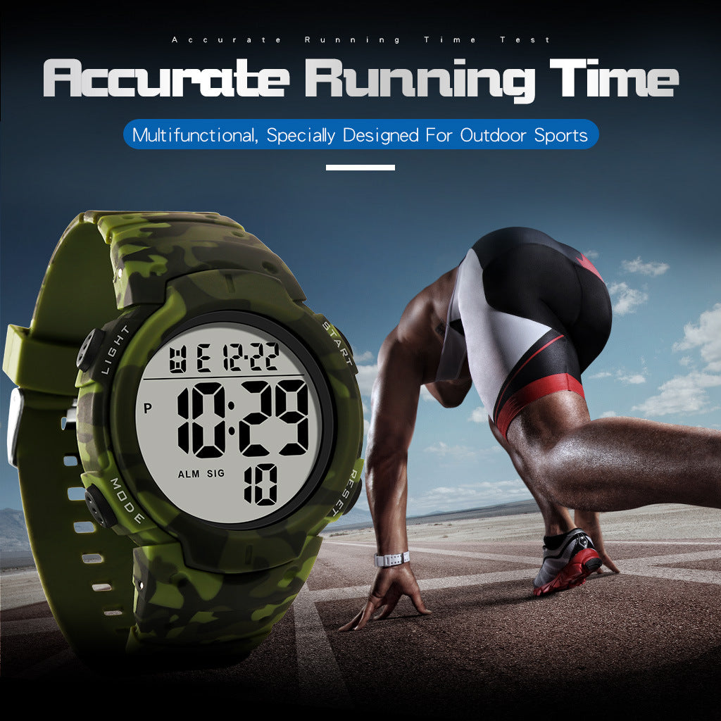 Men's Waterproof Sports Watch