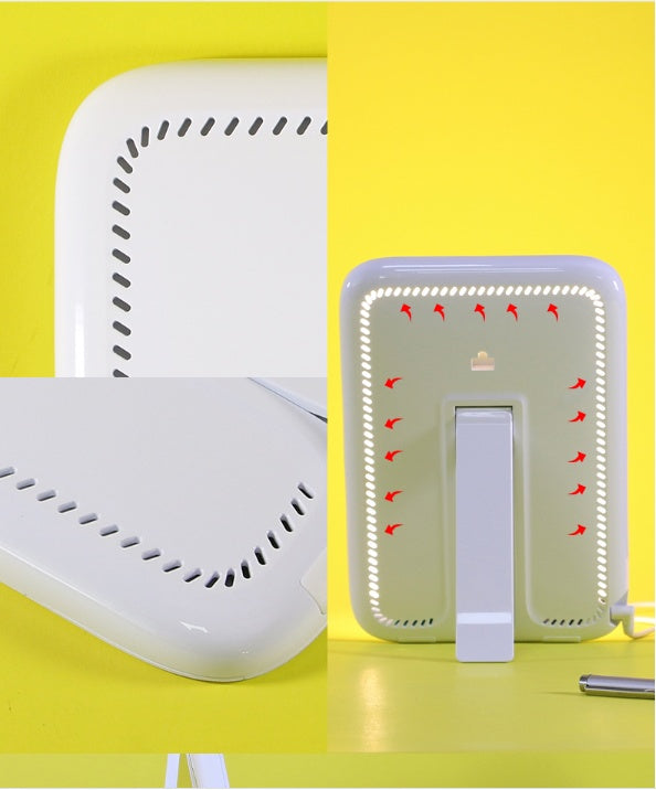 Lámpara de lectura solar con temporizador biónico, terapia de luz LED inteligente