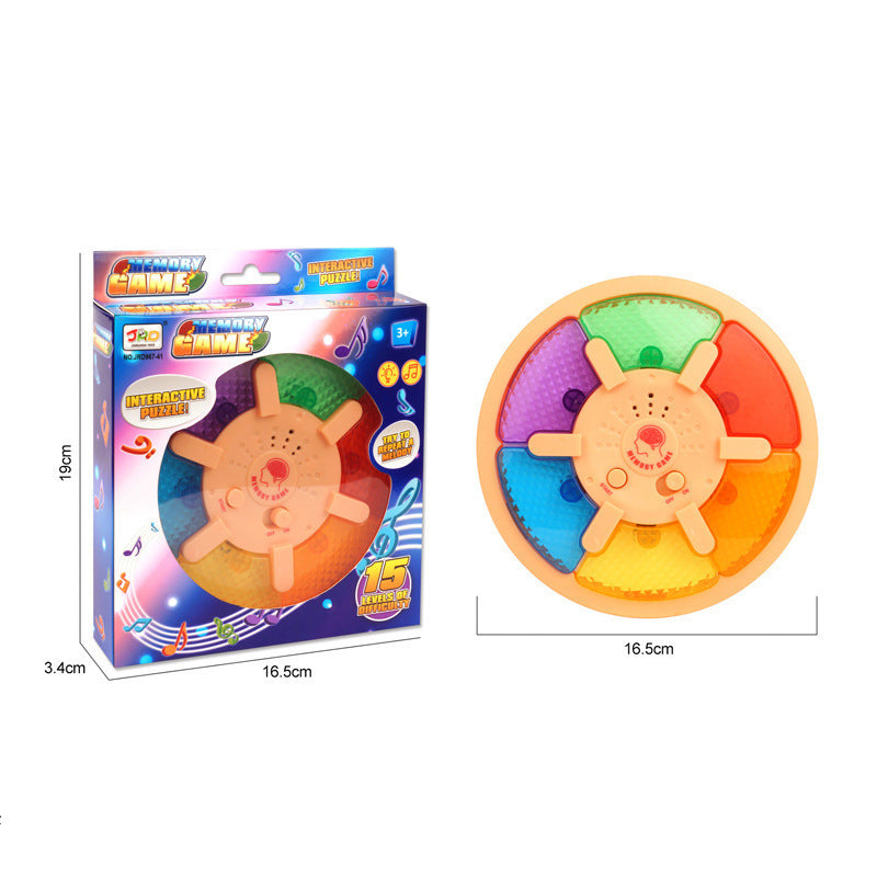 Plateau de jeu interactif pour machine de jeu de mémoire avec lumières LED et effets sonores