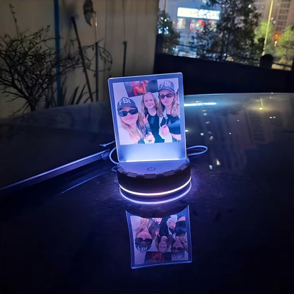 Veilleuse LED photo personnalisée – Lampe de table personnalisée, cadeau pour petite amie ou femmes