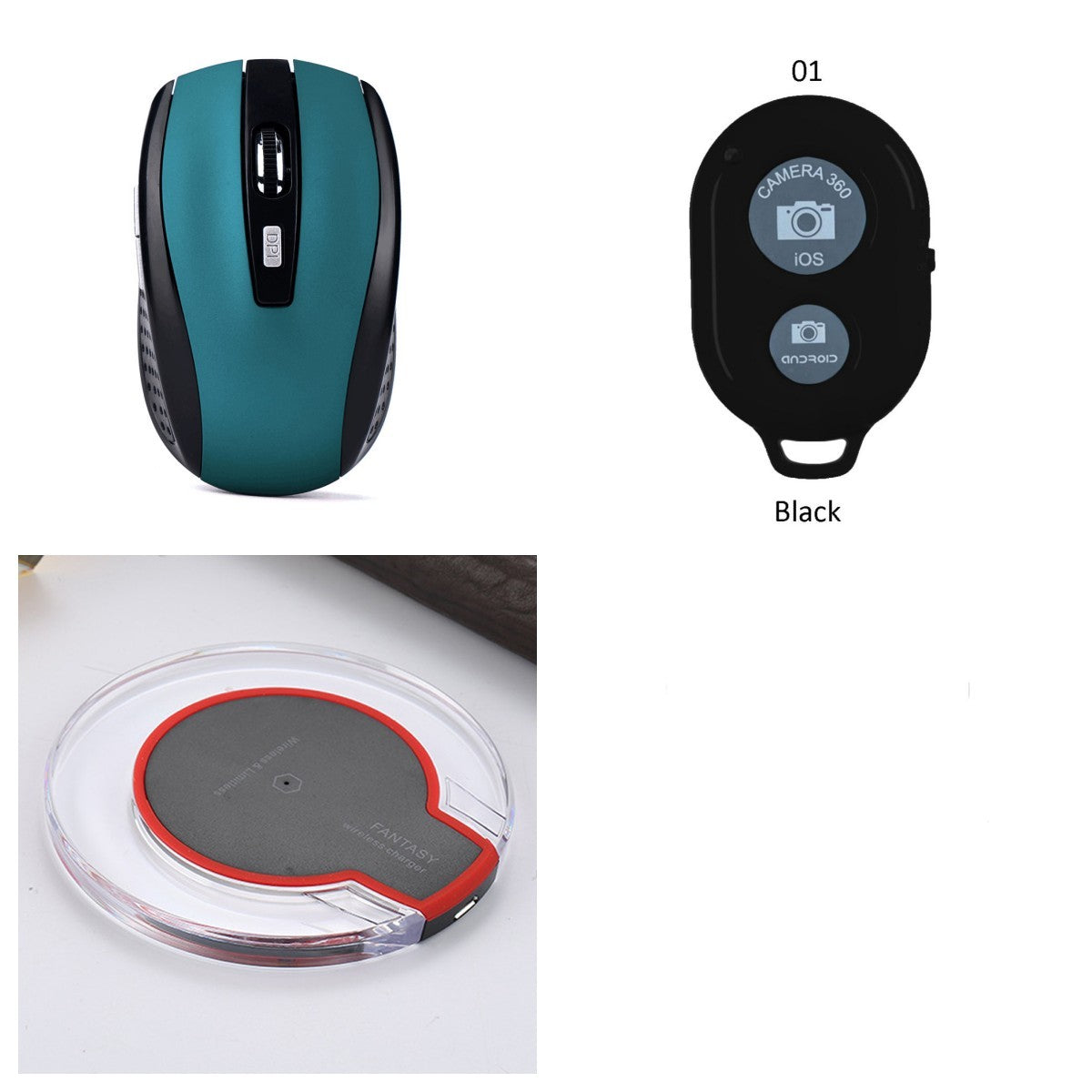 Nouveau chargeur de station de charge sans fil rond en cristal avec récepteur pour A-pple pour Sanxing