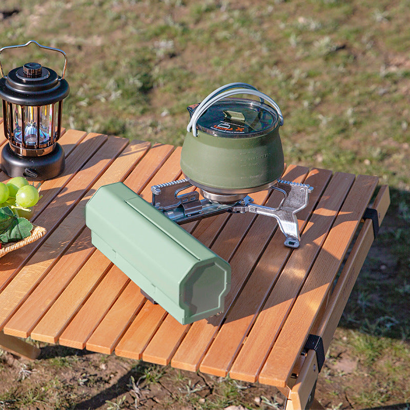 Camping Gas Stove – Portable Folding Cassette Stove for Outdoor Cooking, Hiking and Survival