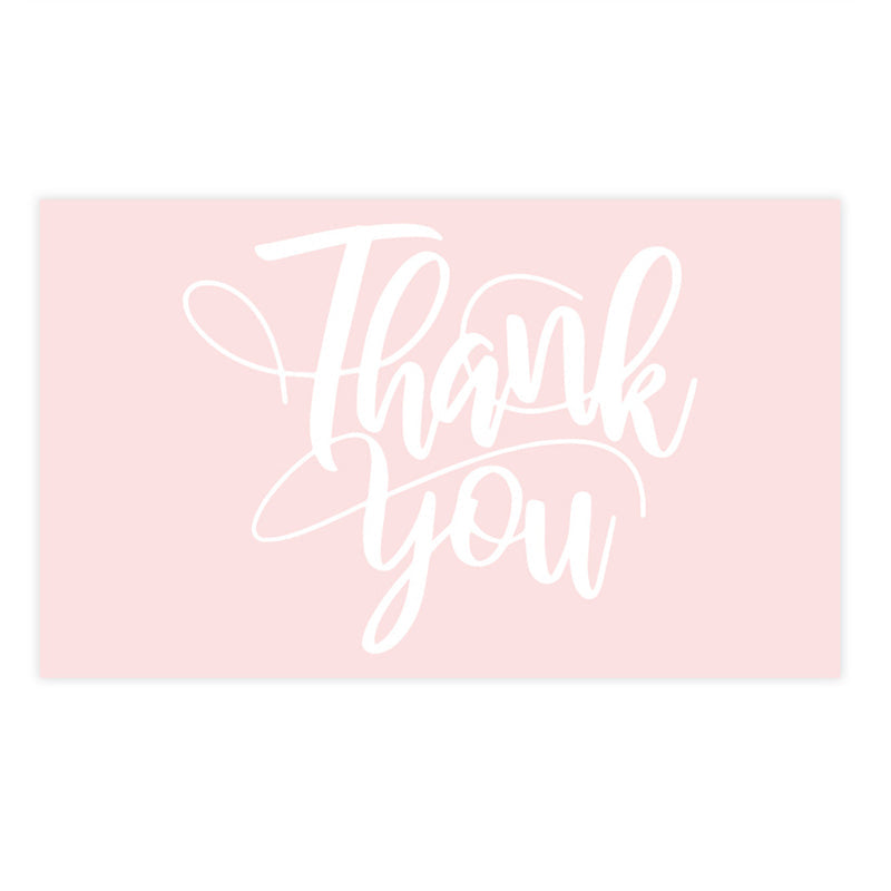 English Holiday Thank You Simple And DIY Creative Greeting Card