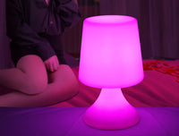 Lámpara de Mesa con Luz Nocturna y Atmósfera Cambiante