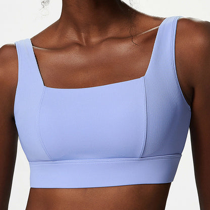 Women's Plus Size Adjustable Buckle Sports Yoga Bra