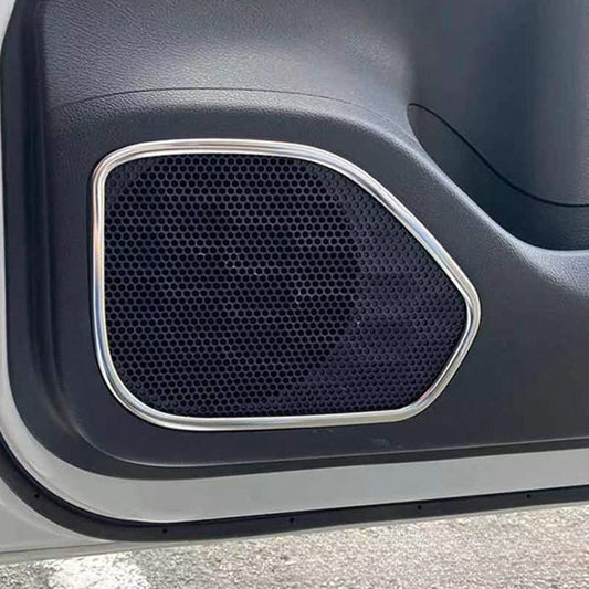 Convient pour la série 20-22 ROOX40, garniture de modification de cadre audio de porte intérieure en acier inoxydable