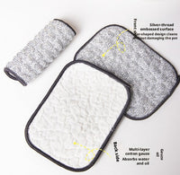 Silver wire dishcloth-1 piece
