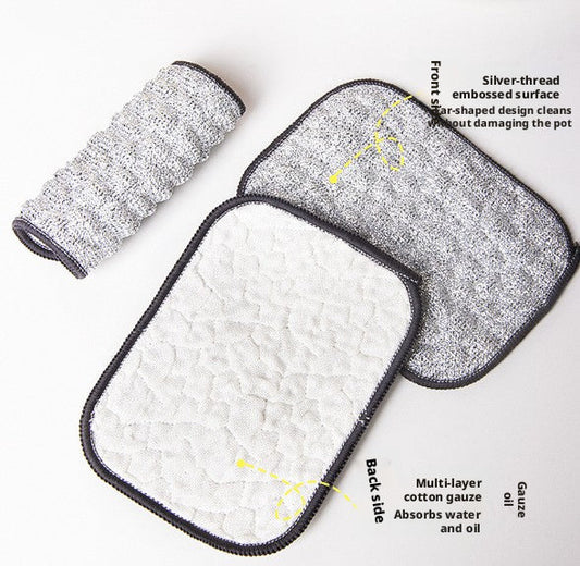 Silver wire dishcloth-1 piece