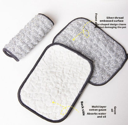 Silver wire dishcloth-1 piece