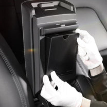 Aplicable a la caja de almacenamiento del reposabrazos de control central del Model3Y