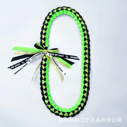 Handmade Graduation Honor Floral Wreath Sash 2024