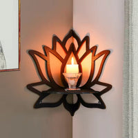 Crystal Wall Mounted Storage Rack Home Decorations