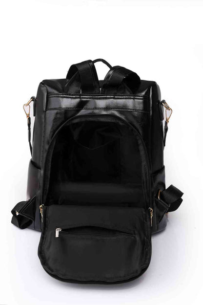 Mochila Marcy con cremallera y bolsillos – Elegante bolso multiusos de uso diario para mujer