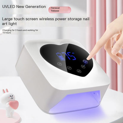 X20 Wireless Nail Lamp – Rechargeable Cordless UV LED Nail Dryer for Gel Polish