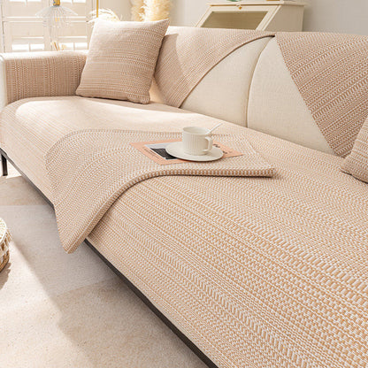 Nordic Cotton And Linen Sofa Cushion Four Seasons Universal