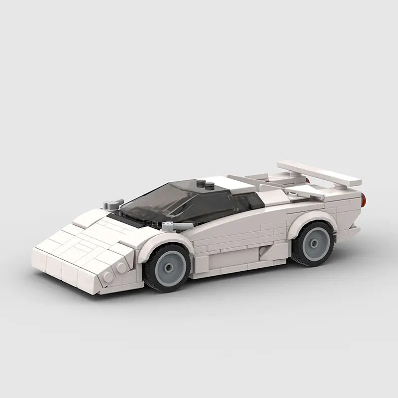 Jouet de course MOC de voiture de sport de luxe LEGO compatible