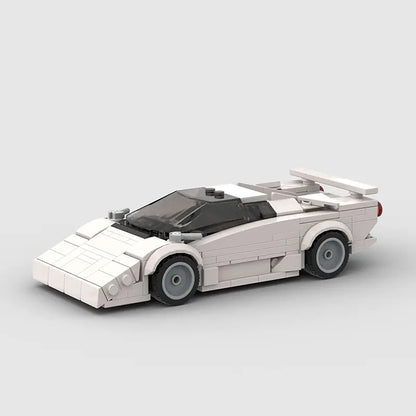 Jouet de course MOC de voiture de sport de luxe LEGO compatible