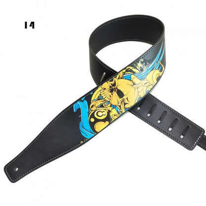 Color Printing Folk Guitar Shoulder Strap Musical Instrument Accessories