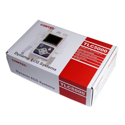 Système ECG dynamique CONTEC TLC5000 Holter ECG 24 heures Logiciel PC d'analyse synchrone