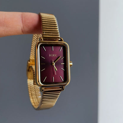 Retro Ankela Red Series Chain Watch Women
