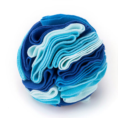 Balle à Renifler Jouet Interactif pour Chien Balle Jouets Puzzles de Stimulation Mentale pour Chien Tapis de Nourriture pour Jeu d'Enrichissement pour Chiens Soulagement du Stress Portable Lavable en Machine