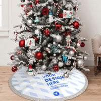 Create Your Own Fringed Edge Christmas Tree Padded Apron