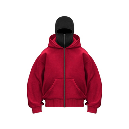 Double Hood Fleece-Lined Sweater – Ultra-Warm Cozy Hoodie for Men & Women