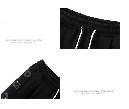 Fleece Men's Sweatpants Fashion Plus Size Sports