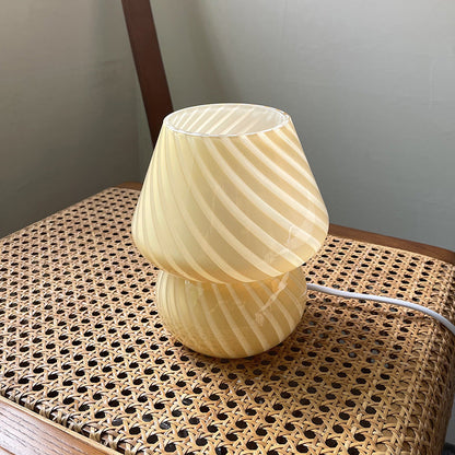 Bedside Lamp Nordic Style Glass Table Lamp Retro Bedroom Lamp