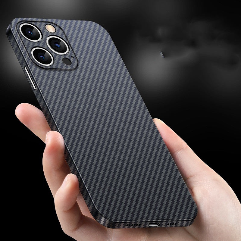 iPhone 12 Pro Max Carbon Fiber Pattern Ultra-Thin Case – Slim, Lightweight & Drop-Resistant Protection