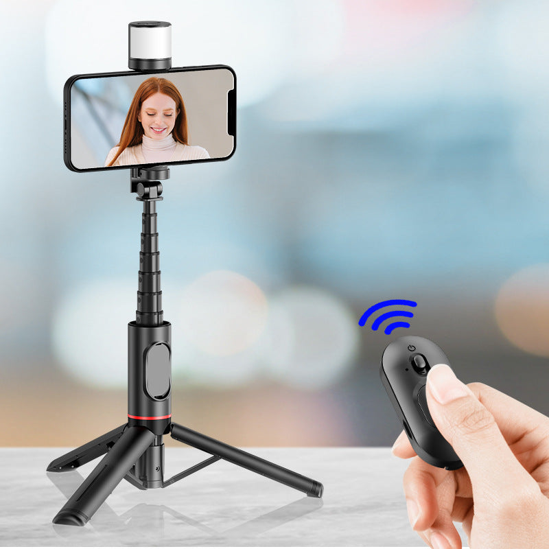 Control remoto Bluetooth para teléfono móvil, palo selfie con trípode integrado