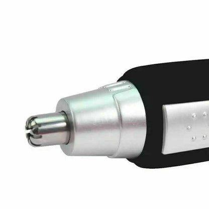 Tondeuse électrique à poils de nez et oreilles, rasoir à sourcils, tondeuse de toilettage, nettoyeur unisexe, tondeuse électrique à poils de nez portable, épilation indolore des poils d'oreille avec lumière LED pour hommes et femmes