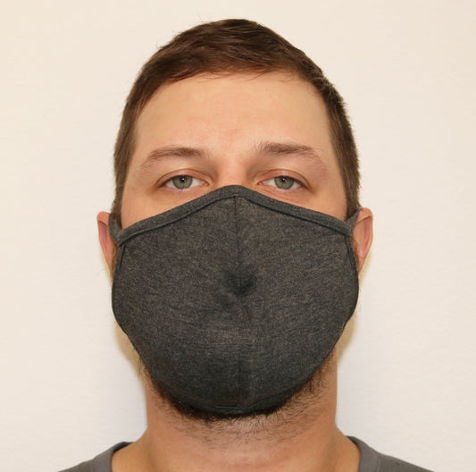 Masque en bambou X Large triple couche respirant - Naturel, doux et soyeux, ultra confortable
