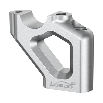 LOBOO Handlebar Risers for Triumph Tiger 900 / 850 Sport (2021-on) – CNC Aluminum 0.47 in Rise / 0.78 in Setback, Silver Anodized Finish