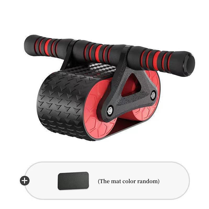 Double Wheel Abdominal Exerciser Fitness