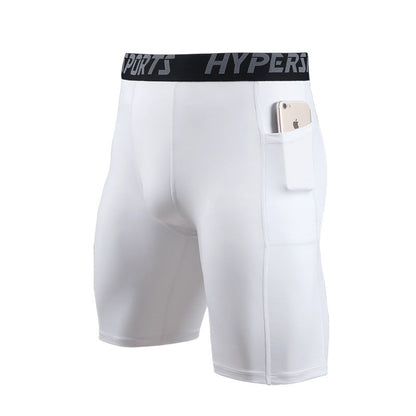 Tight-fitting High Elastic Pocket Cycling Shorts Quick-drying Plus Size