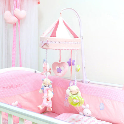 Bébé Musique Rotatif Tissu Chevet Cloche Nouveau-né Jouet de Confort