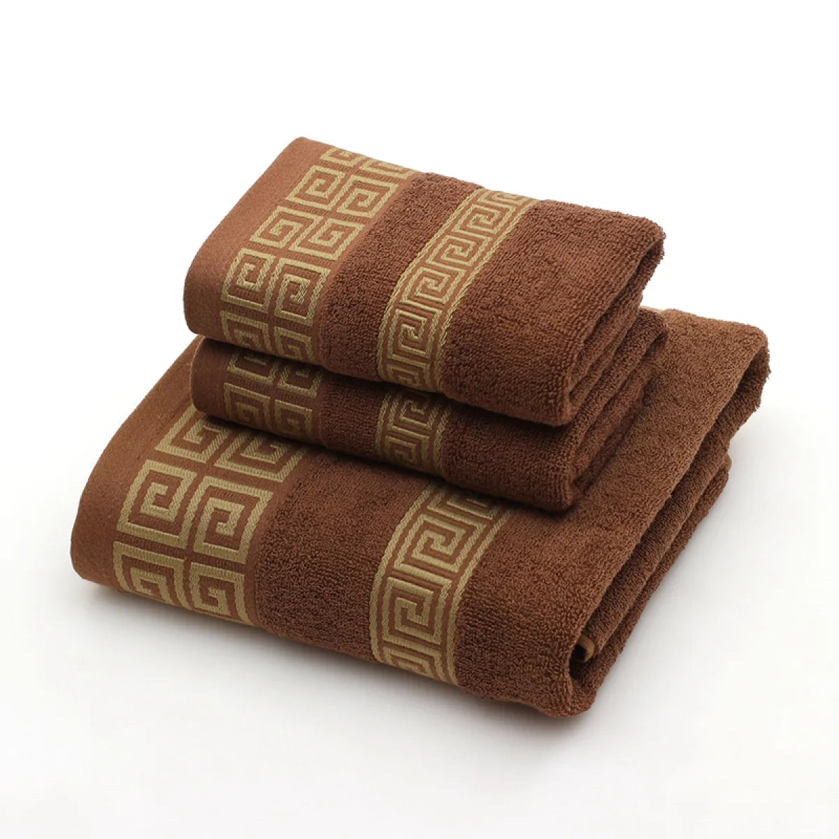 Three-Piece Towel Gift Set – 100% Cotton Bath & Hand Towels | Soft, Absorbent & Perfect for Gifting