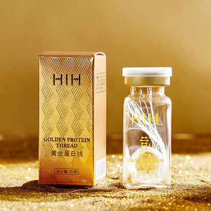 Kit de Péptidos de Proteína Dorada, Set de Productos para el Cuidado de la Piel de Salón de Belleza, Esencia Líquida de Hilos Tensores de Oro