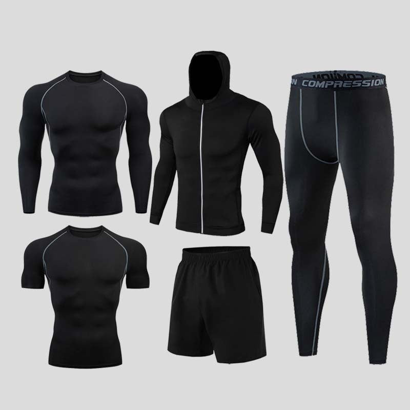 Men's Fitness Outfit Set – Performance Gym & Running Suit for Training & Workouts