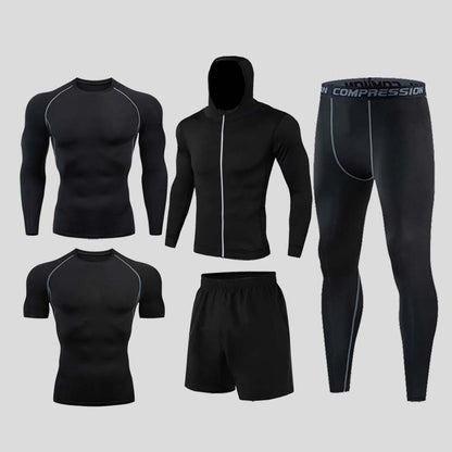 Men's Fitness Outfit Set – Performance Gym & Running Suit for Training & Workouts