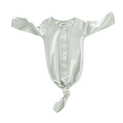 Baby's Solid Color Long Sleeve Sleeping Bag