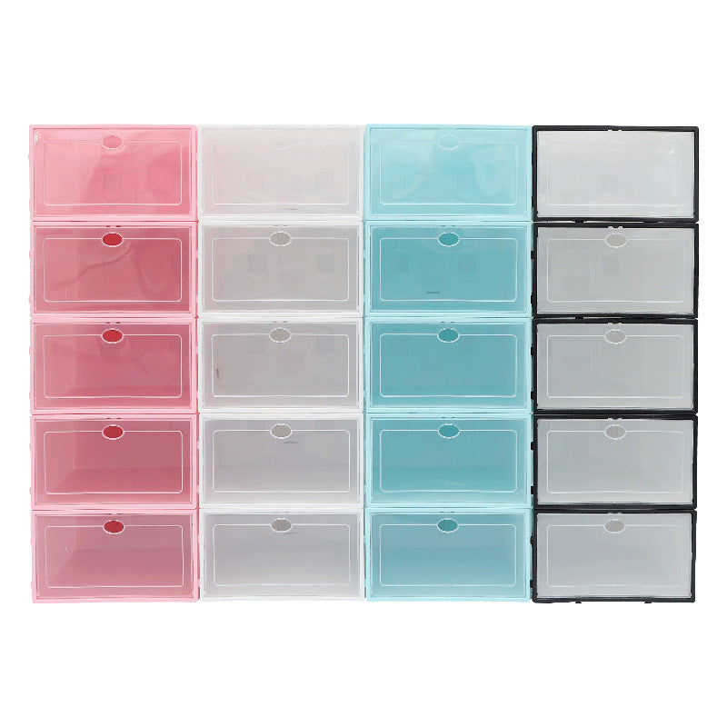 Caja engrosada de almacenamiento de zapatos concha
