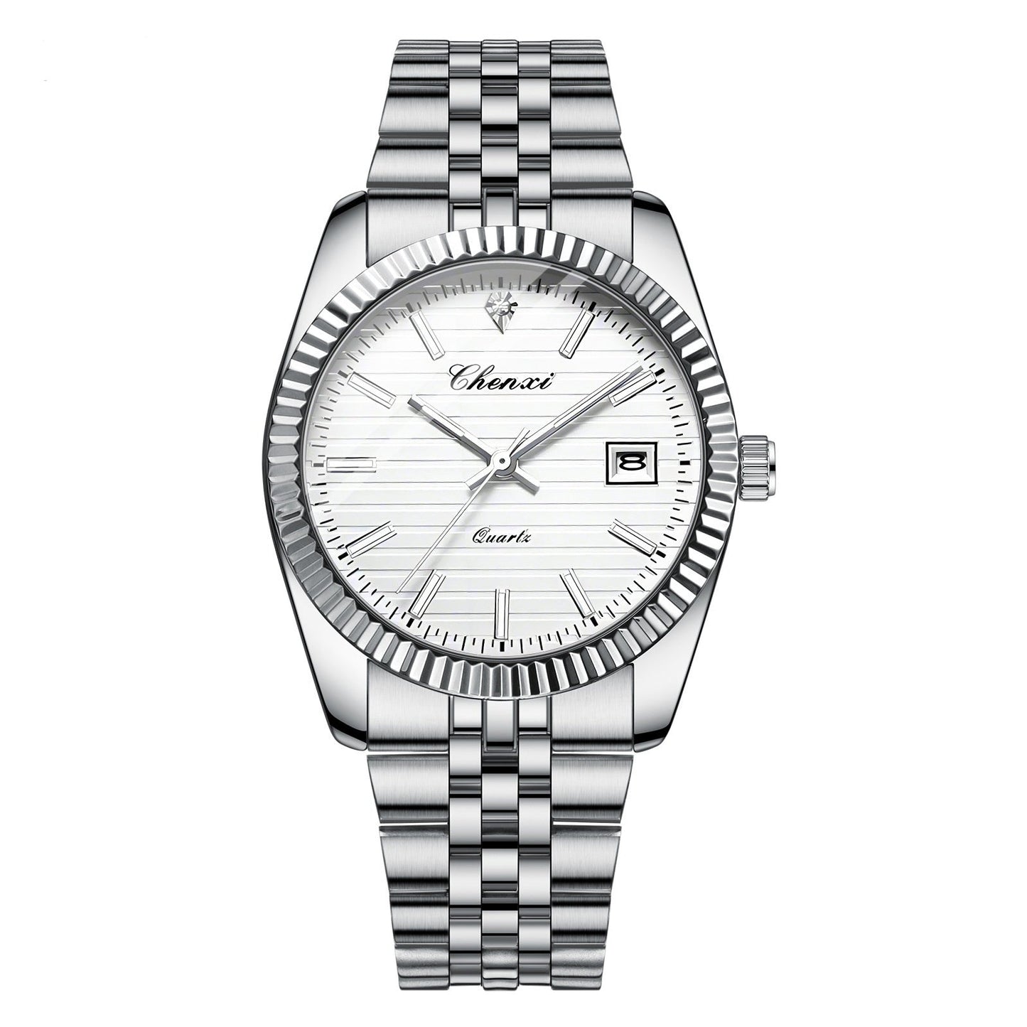 Business Calendar Luminous Waterproof Quartz Watch
