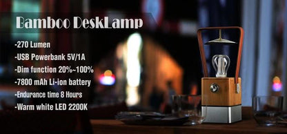 TRU De-LIGHT VIENNA Dimmable Desk Lamp - Lamp / Power Bank / Decoration All-In-One