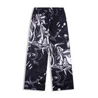 Tie Dye Pants Men's Loose Street Straight