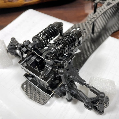 Drift Racing Frame Alloy Carbon Fiber Chassis Kit
