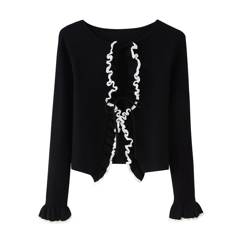 Women's Lace Knit Cardigan