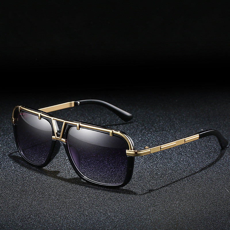 Oversized PC Lens Sunglasses – Unisex Large Frame for Driving, Fishing & Outdoor Wear
