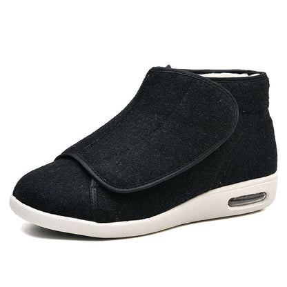 Plus Velvet Autumn And Winter Type Men's Walking Shoes